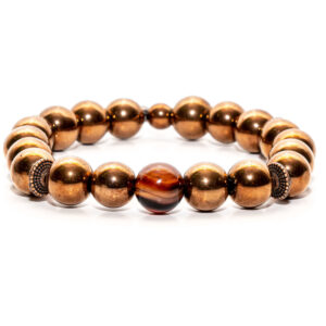 Handcrafted custom designer copper women's bracelet jewelry