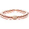 Handcrafted custom designer rose gold women'sbracelet jewelry