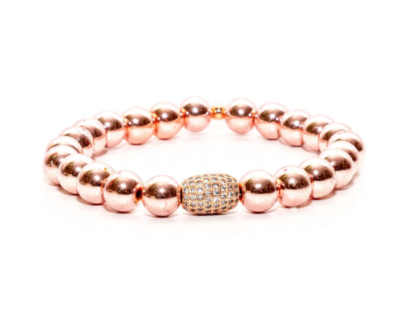 Handcrafted custom designer rose gold women'sbracelet jewelry