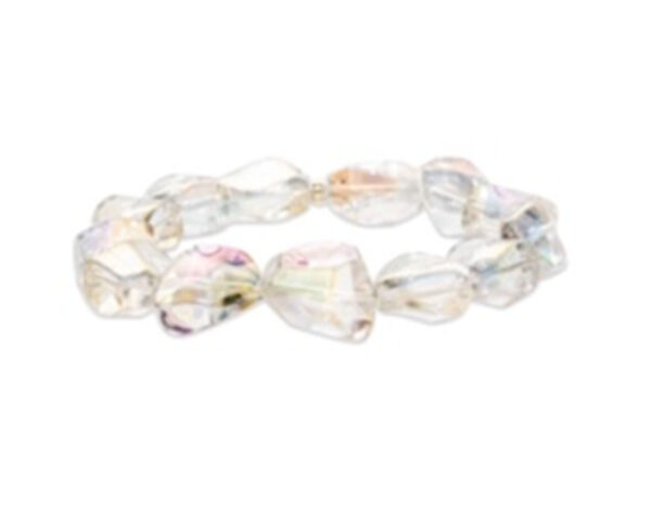 Handcrafted custom designer clear women's bracelet jewelry